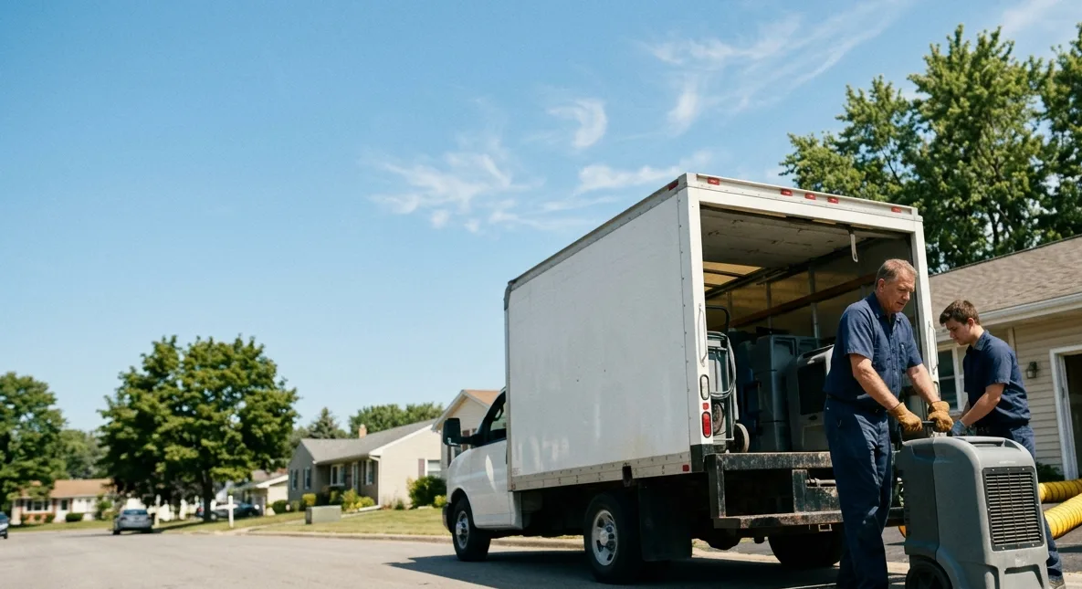 Water Damage Cleanup in Amberg, WI near me